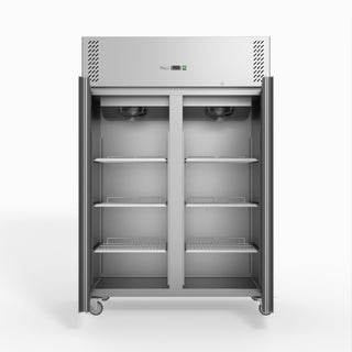 S/S Double Door Upright Fridge - FED-X XURC1200SFV