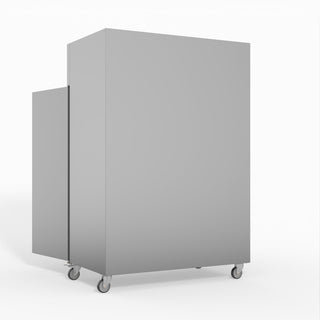 S/S Double Door Upright Fridge - FED-X XURC1200SFV