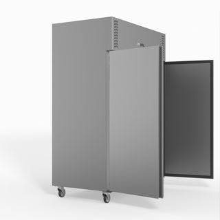 S/S Double Door Upright Fridge - FED-X XURC1200SFV