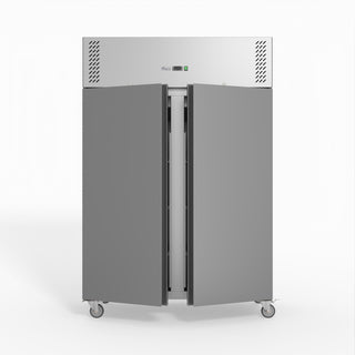 S/S Double Door Upright Fridge - FED-X XURC1200SFV