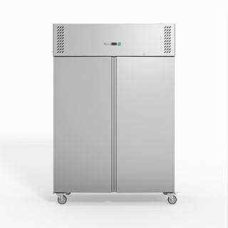 S/S Double Door Upright Fridge - FED-X XURC1200SFV