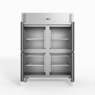 S/S Four Door Upright Fridge - FED-X XURC1410S2V