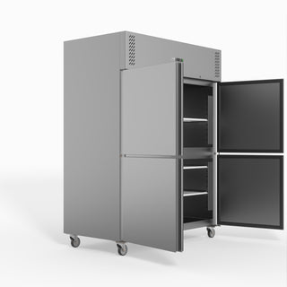 S/S Four Door Upright Fridge - FED-X XURC1410S2V