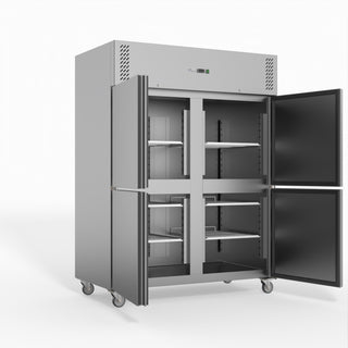 S/S Four Door Upright Fridge - FED-X XURC1410S2V