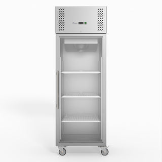 S/S Full Glass Door Upright Fridge - FED-X XURC600G1V