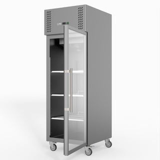 S/S Full Glass Door Upright Fridge - FED-X XURC600G1V