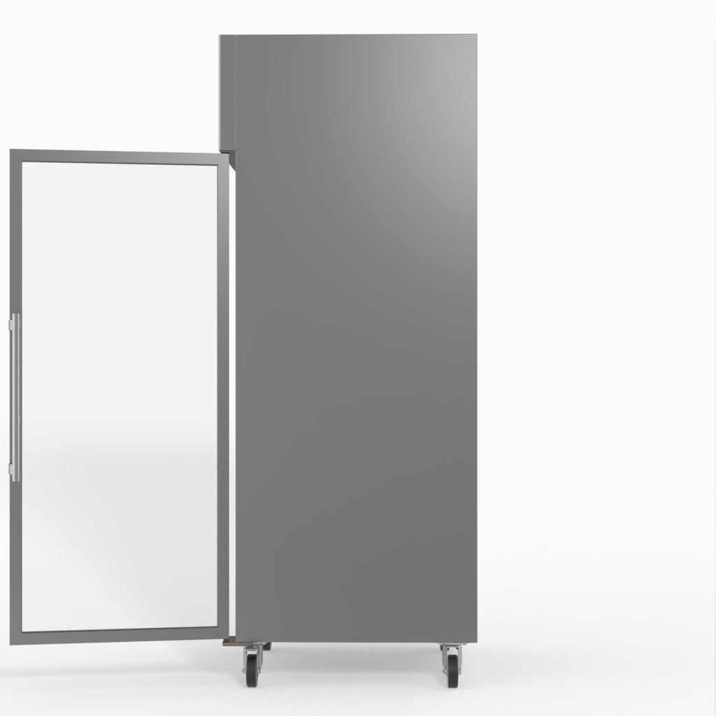 S/S Full Glass Door Upright Fridge - FED-X XURC600G1V