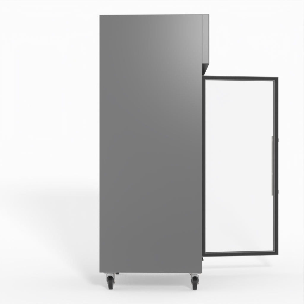 S/S Full Glass Door Upright Fridge - FED-X XURC600G1V