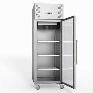 S/S Full Glass Door Upright Fridge - FED-X XURC600G1V