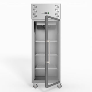 S/S Full Glass Door Upright Fridge - FED-X XURC600G1V