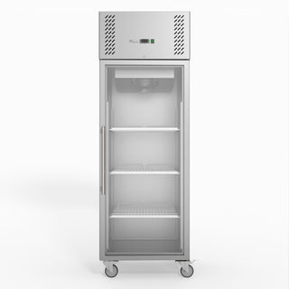 S/S Full Glass Door Upright Fridge - FED-X XURC600G1V