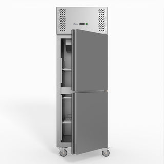 S/S Two Door Upright Fridge - FED-X XURC600S1V