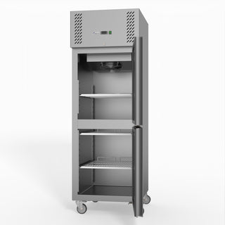 S/S Two Door Upright Fridge - FED-X XURC600S1V