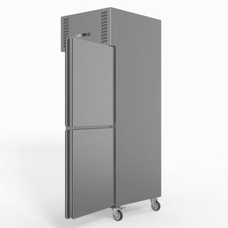 S/S Two Door Upright Freezer - FED-X XURF600S1V