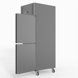 S/S Two Door Upright Fridge - FED-X XURC600S1V