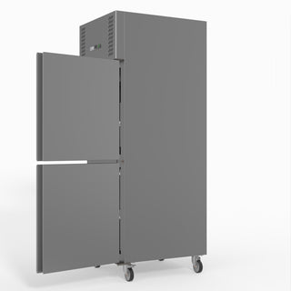 S/S Two Door Upright Fridge - FED-X XURC600S1V