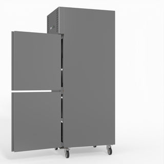 S/S Two Door Upright Fridge - FED-X XURC600S1V