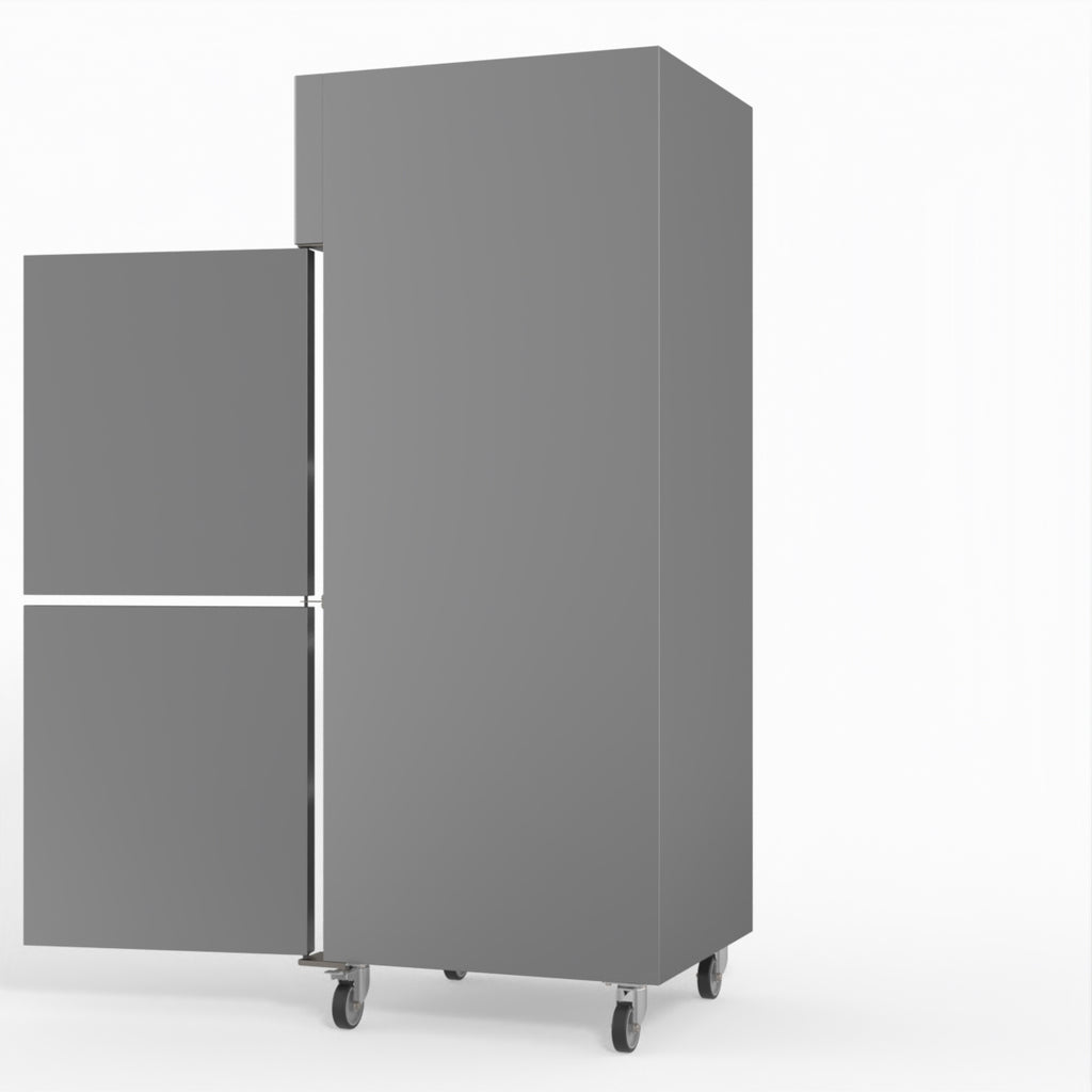 FED-X S/S Two Door Upright Fridge XURC600S1V