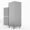 S/S Two Door Upright Fridge - FED-X XURC600S1V