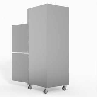 S/S Two Door Upright Fridge - FED-X XURC600S1V