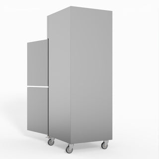 S/S Two Door Upright Fridge - FED-X XURC600S1V