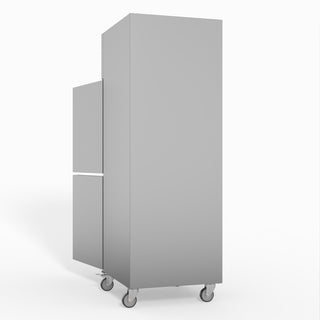 S/S Two Door Upright Fridge - FED-X XURC600S1V