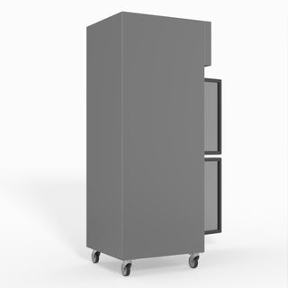 S/S Two Door Upright Fridge - FED-X XURC600S1V