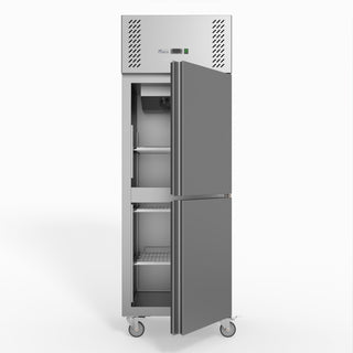 S/S Two Door Upright Fridge - FED-X XURC600S1V