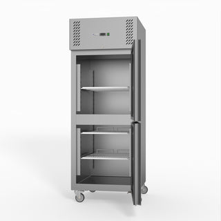 S/S Two Door Upright Fridge - FED-X XURC650S1V