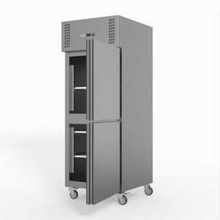 S/S Two Door Upright Fridge - FED-X XURC650S1V