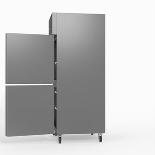 S/S Two Door Upright Fridge - FED-X XURC650S1V