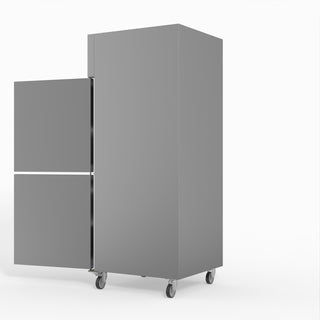 S/S Two Door Upright Fridge - FED-X XURC650S1V