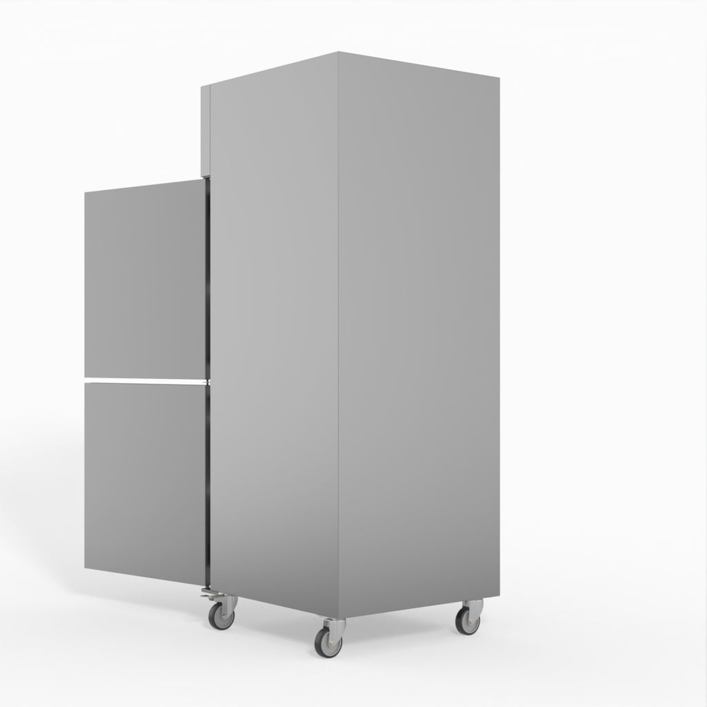 S/S Two Door Upright Fridge - FED-X XURC650S1V