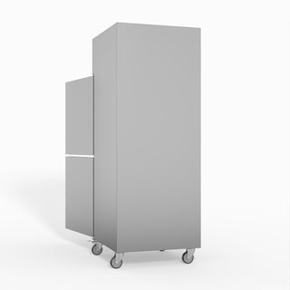 S/S Two Door Upright Fridge - FED-X XURC650S1V