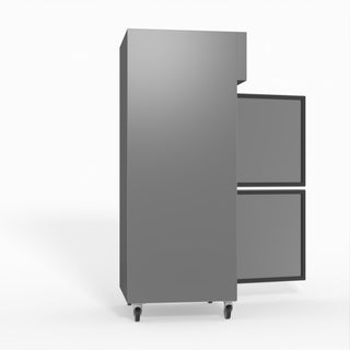 S/S Two Door Upright Fridge - FED-X XURC650S1V