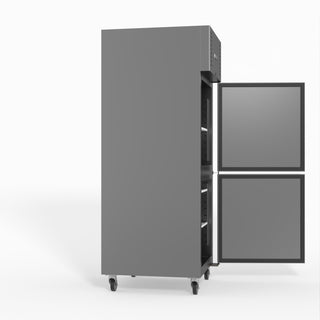 S/S Two Door Upright Fridge - FED-X XURC650S1V