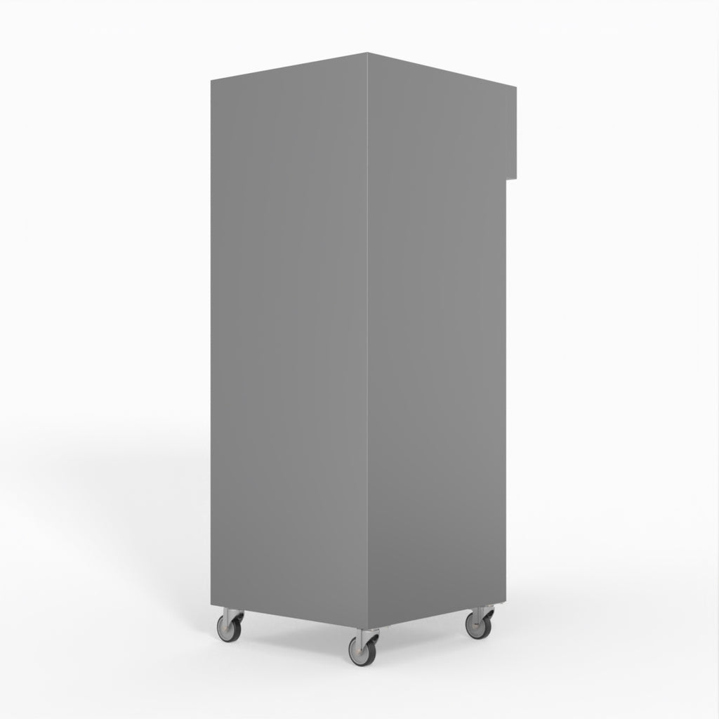 S/S Single Door Upright Fridge - FED-X XURC650SFV