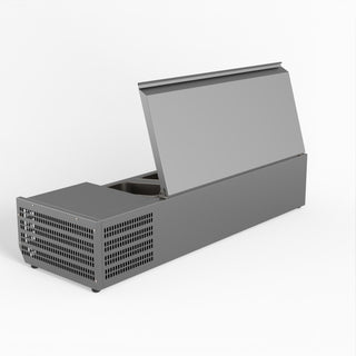 Salad Bench With Stainless Steel Lid - FED-X XVRX1200/380S