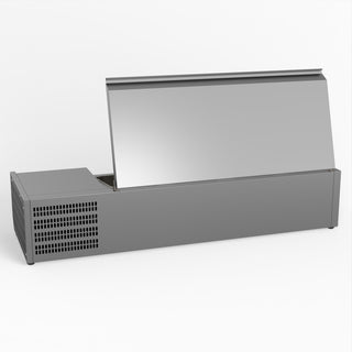 Salad Bench With Stainless Steel Lid - FED-X XVRX1200/380S