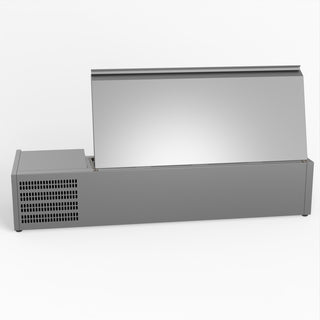 Salad Bench With Stainless Steel Lid - FED-X XVRX1200/380S