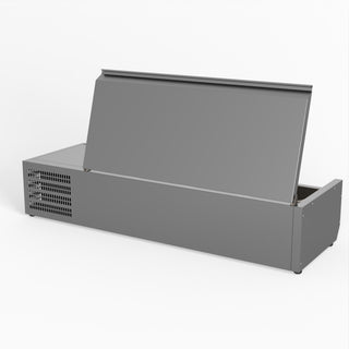 Salad Bench With Stainless Steel Lid - FED-X XVRX1200/380S