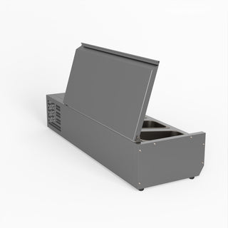 Salad Bench With Stainless Steel Lid - FED-X XVRX1200/380S