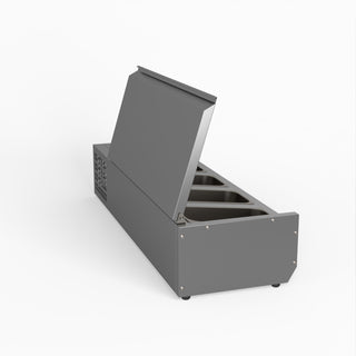 Salad Bench With Stainless Steel Lid - FED-X XVRX1200/380S