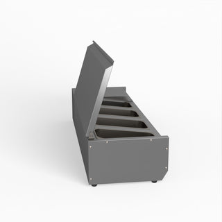 Salad Bench With Stainless Steel Lid - FED-X XVRX1200/380S