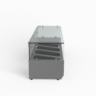 Flat Glass Salad Bench - FED-X XVRX1200/380