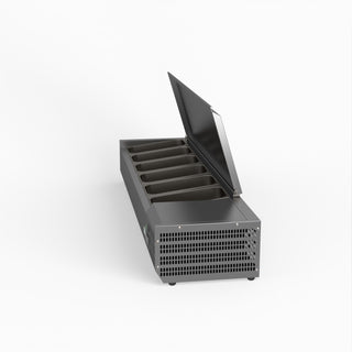 Salad Bench With Stainless Steel Lid - FED-X XVRX1500/380S