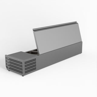 Salad Bench With Stainless Steel Lid - FED-X XVRX1500/380S