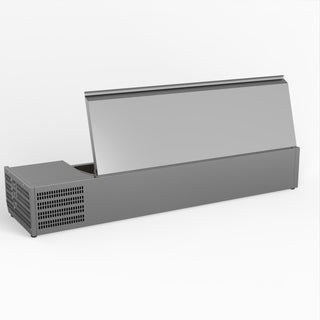 Salad Bench With Stainless Steel Lid - FED-X XVRX1500/380S