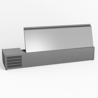 Salad Bench With Stainless Steel Lid - FED-X XVRX1500/380S