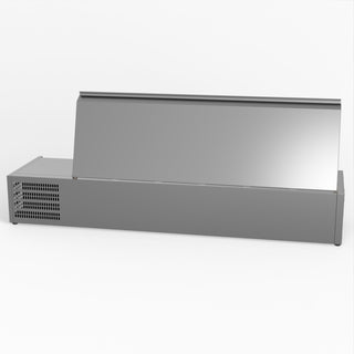 Salad Bench With Stainless Steel Lid - FED-X XVRX1500/380S